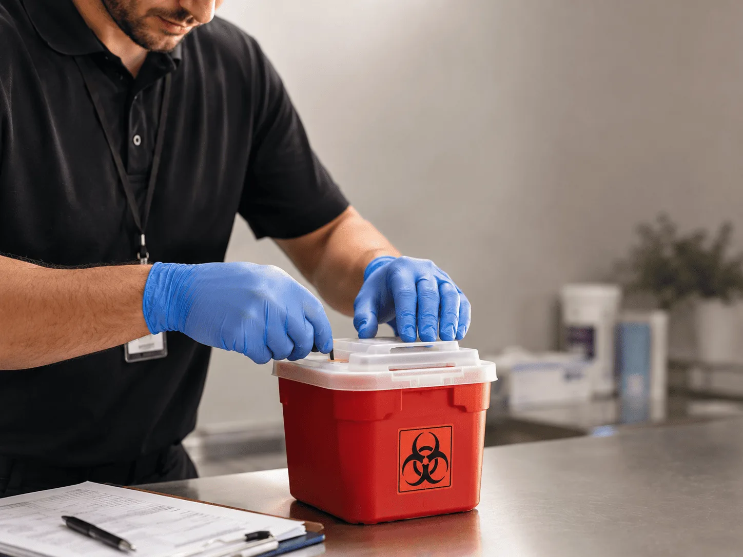Why choose Sharps Waste Disposal in Martensdale, IA